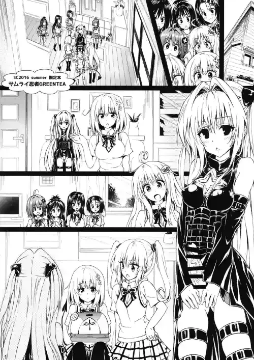 (SC2016 Summer) [Samurai Ninja GREENTEA (Samurai Ninja GREENTEA)] SC2016 Summer Gentei Hon (To LOVE-Ru)