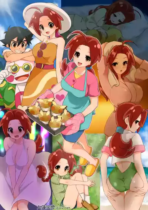 [Chuurenpoutou] SatoHana Ero Manga 1~7 (Pokémon)