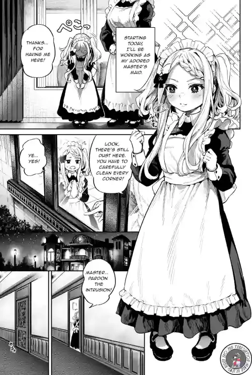 [Ooban Yaki] Onaho-kei no Loli Maid | Masturbator's Loli Maid [English] [Lewd Rider Ero]