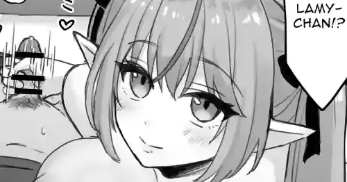 [こけもも] Lamy squeezes me (雪花ラミィ) [英語]